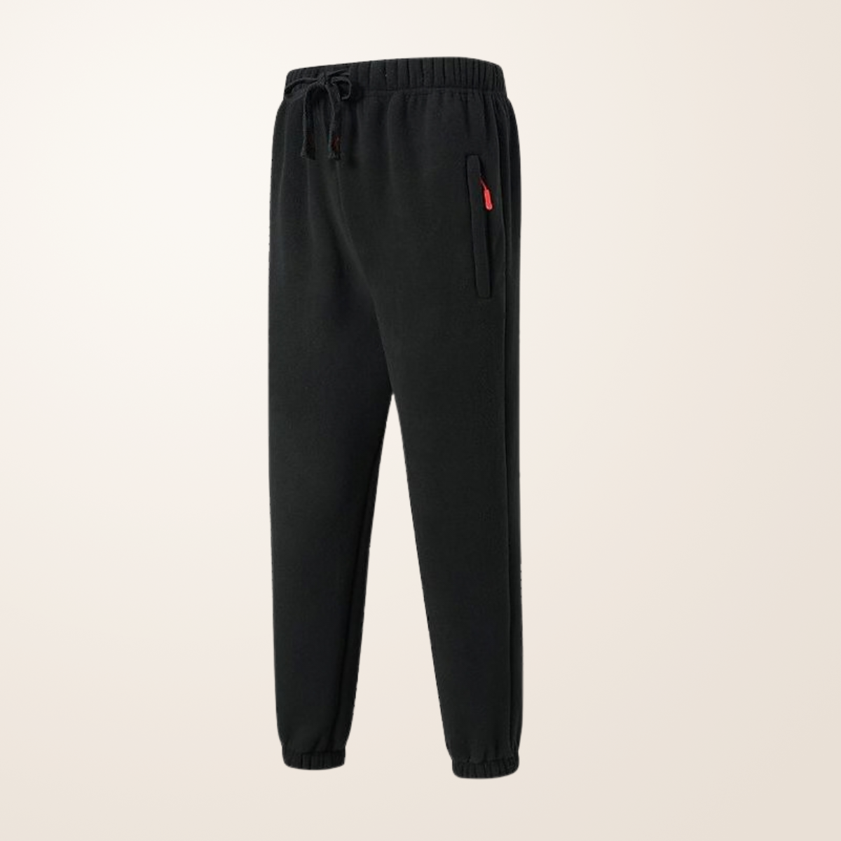 Black Fleece Trousers – Soft & Comfortable Casual